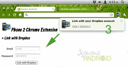 Chrome to Phone to Chrome