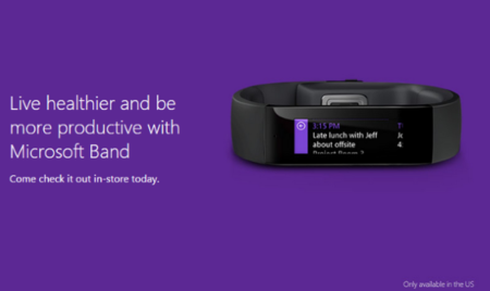 Microsoft Band vuelve a estar a la venta en tiendas físicas de Estados Unidos