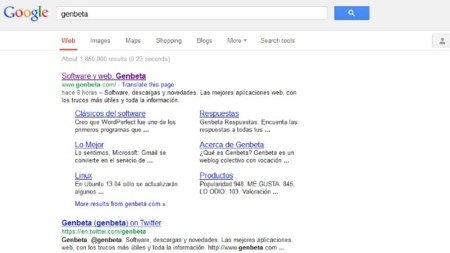 Google despliega un nuevo diseño en la página de resultados de su buscador, por ahora solo en EEUU