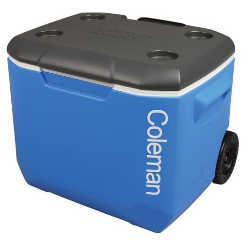 Coleman Performance 60QT Enfriador con ruedas 56L