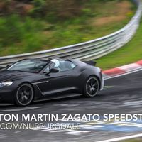 Aston Martin prueba en Nürburgring un Vanquish Zagato Speedster