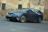 Honda Civic Tourer, primeras impresiones desde Roma