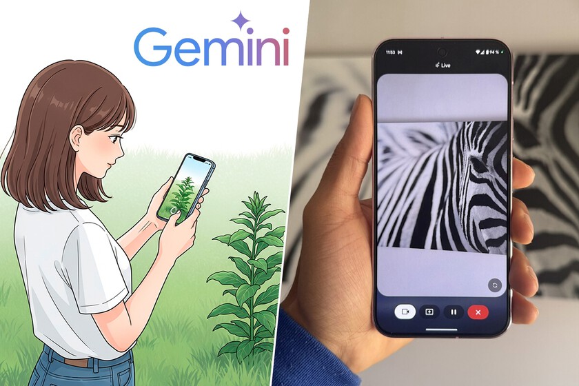 Google democratiza Gemini Live, ya disponible para todos. Apunta con tu móvil para que la IA de Android te ayude