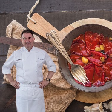Los pimientos del piquillo más ricos no se fríen, se confitan como hace Martín Berasategui: “Hay que cocinarlos lentamente y luego introducirlos en el horno”