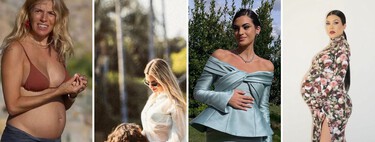 Todos los famosos y famosas que anunciaron embarazo y esperan un bebé para 2024 