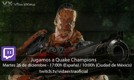 Streaming de Quake Champions a las 17:00h (las 10:00h en CDMX)