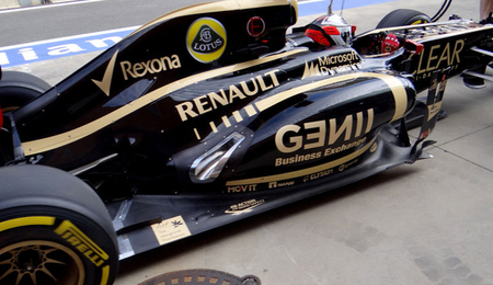 Solo el Lotus de Raikkonen llevará las actualizaciones