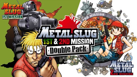 Los clásicos Metal Slug 1st & 2nd Mission de NeoGeo Pocket Color ya se pueden adquirir en un mismo pack en Nintendo Switch