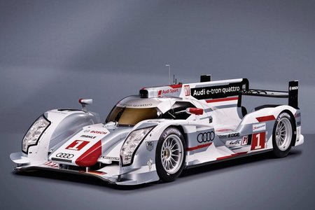 Audi R18 e-tron quattro LMP1 híbrido vencedor en Le Mans 2012