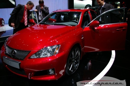 Lexus IS-F en el salón de Ginebra