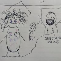 La genial explicación en dibujos de una madre a su marido sobre por qué se levanta tan cansada e irritable