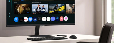 Comprar un monitor para PC no significa tener que renunciar a todo lo bueno de una Smart TV: este Samsung lo tiene todo por muy poco 