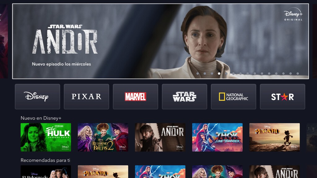Disney Plus recibe al fin la app nativa para PS5: ya puedes ver Andor, She-Hulk y The Mandalorian en 4K Disney Plus recibe al fin la app nativa para PS5: ya puedes ver Andor, She-Hulk y The Mandalorian en 4K