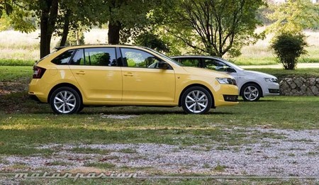 Škoda Spaceback, presentación y prueba en Verona