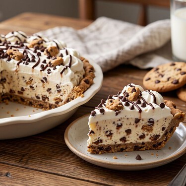 Cómo hacer un pay frío con galletas de chispas de chocolate con solo 5 ingredientes: queda delicioso y no necesitas horno