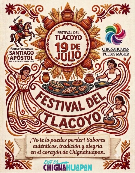 El Festival del Tlacoyo 2026 se celebrará en uno de los Pueblos Mágicos más bonitos de Puebla: tiene ríos, cascadas y pozas termales para una escapada