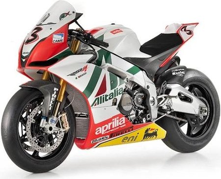 Aprilia RSV4 Bisggi Replica izquierda