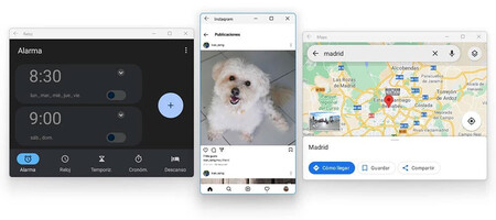 Apps Android en WIndows
