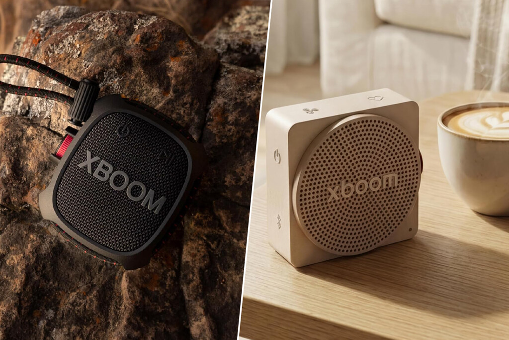 LG y will.i.am lanzan los xboom Mini y Rock: altavoces con IA y resistencia militar por menos de 60 euros