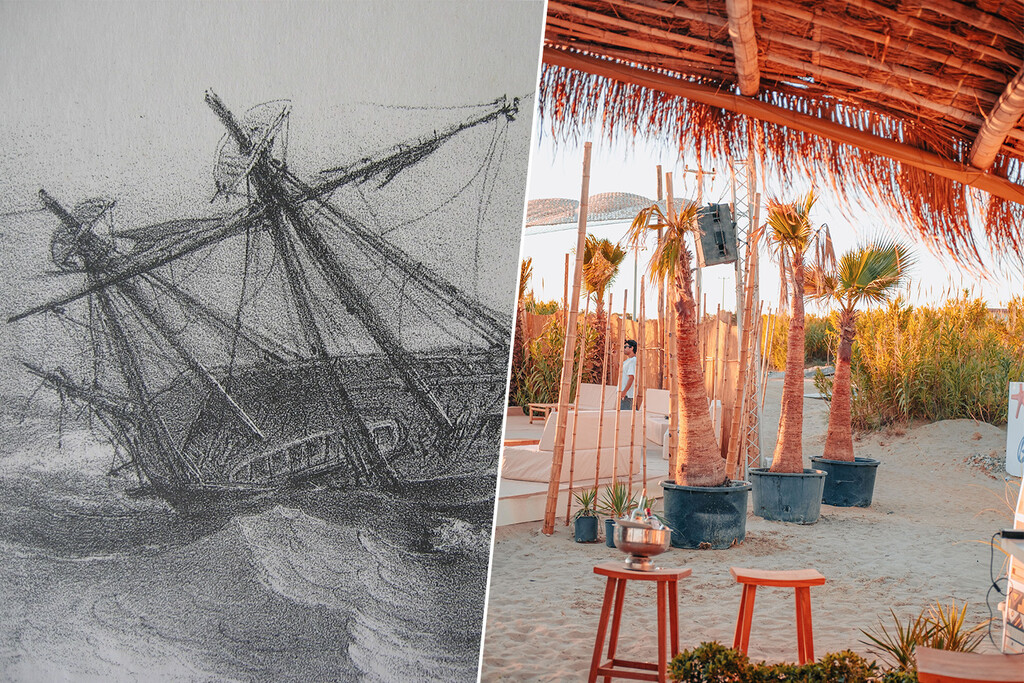 El Pesero: el primer chiringuito playero de la historia emergió de un naufragio en Cádiz en 1752