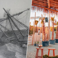 El Pesero: el primer chiringuito playero de la historia emergió de un naufragio en Cádiz en 1752