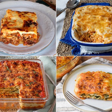 19 rellenos de lasaña que siempre funcionan: recetas con carne, pescado, pollo o verduras 