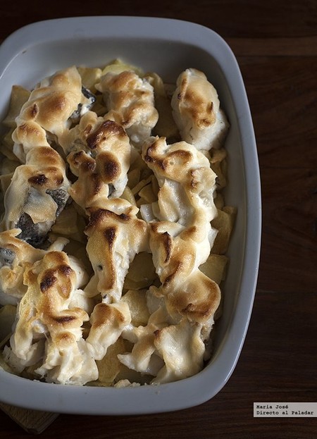 Bacalao con alioli gratinado, receta para toda la familia