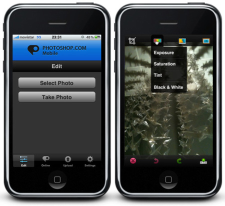 Disponible la aplicación de Photoshop para el iPhone e iPod touch