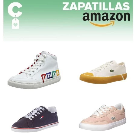 Chollos en tallas sueltas de zapatillas Tommy Hilfiger, Pepe Jeans o Lacoste en Amazon