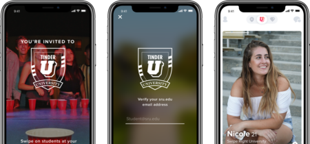 Llega Tinder U, una versión de Tinder sólo para estudiantes universitarios 