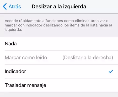 Mail Ios 11 Opciones Deslizamiento 2