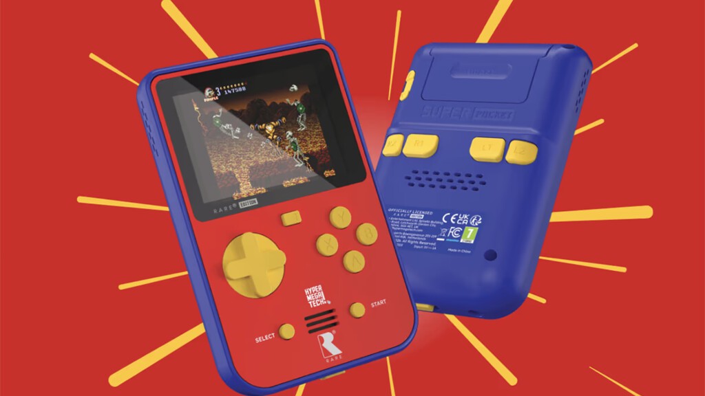 Es como una Game Boy pero con Banjo-Kazooie: nueva consola portátil reúne los mejores juegos de Rare