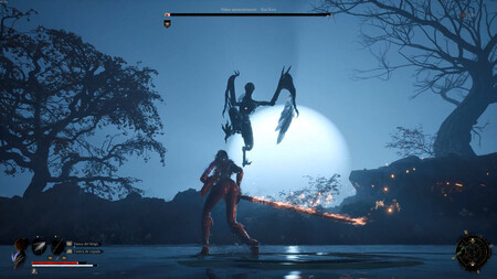 Boss encounter in Wuchang: Fallen Feathers.