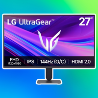 Si lo tuyo son los FPS, este monitor LG alcanza hasta 144 y está en descuento con Amazon