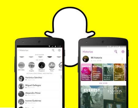 Snapchat viste de revista a la sección Discover y añade accesos rápidos