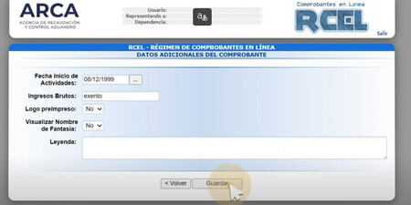 Datos Adicionales Del Comprobante