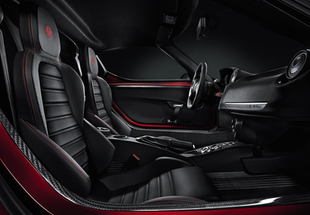 Alfa Romeo 4C, primera imagen del interior