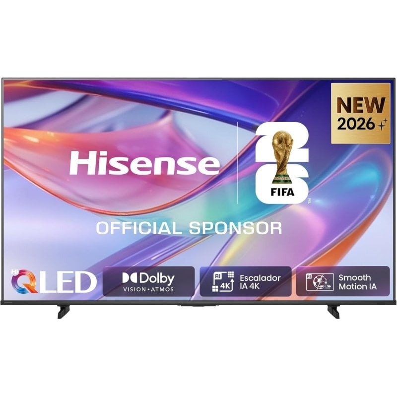TV Hisense QLED 65E7S 65" 4K UltraHD 60Hz VRR Smart TV VIDAA HDR10+ Dolby Atmos