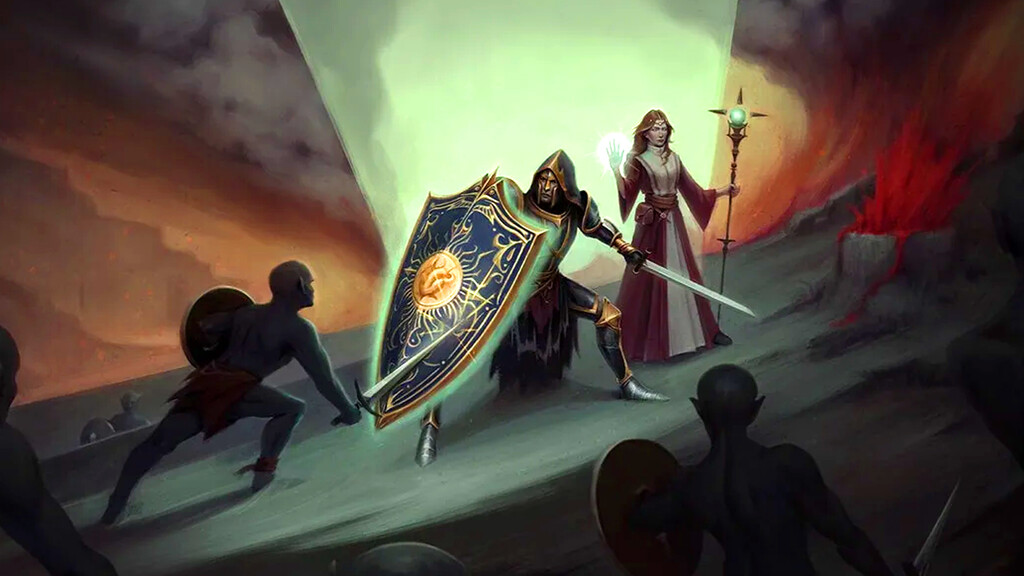 Nunca he jugado de tanque en World of Warcraft por miedo a los insultos, pero en Don't Lose Aggro puedo hacer el paquete sin fastidiar a nadie