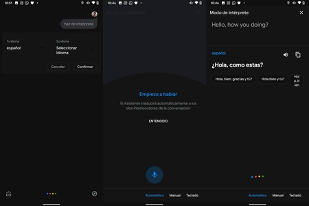 Google Assistant Intérprete 