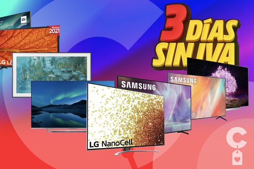 Aún estás a tiempo de ahorrar con estas once smart TVs LG, Samsung y Xiaomi en los 3 Días sin IVA de MediaMarkt