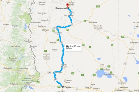 Tramo Zapala Barrancas