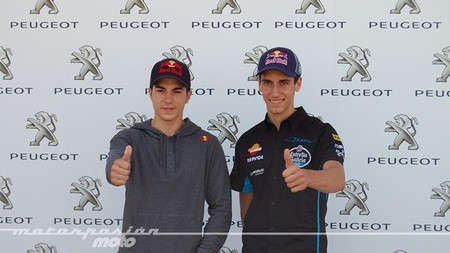 Maverick Viñales y Álex Rins nombrados embajadores Peugeot