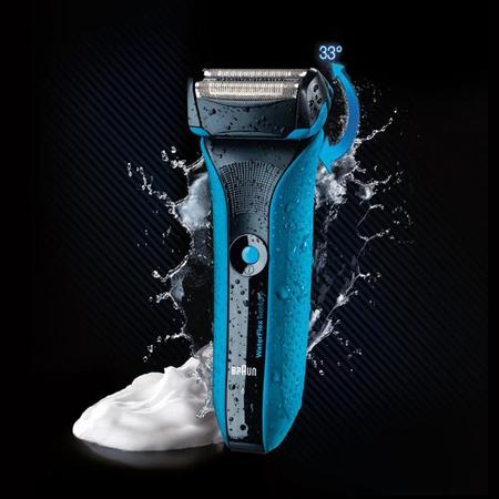 Braun y Sebastian Vettel presentan la Braun WaterFlex, diseñada para usar con agua, espuma o gel