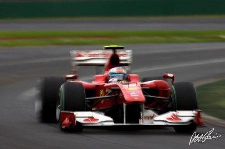Fernando Alonso, gran carrera en el GP de Australia 2010
