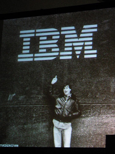 Steve Jobs y el Gran Hermano (de otra época)