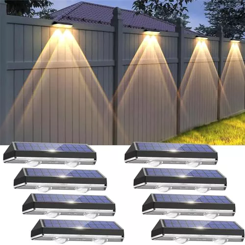 Auting Lámparas solares para exterior de pared