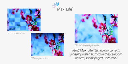 IGNIS Max | Life: así es la tecnología que pretende acabar con las retenciones y quemados en paneles OLED y AMOLED