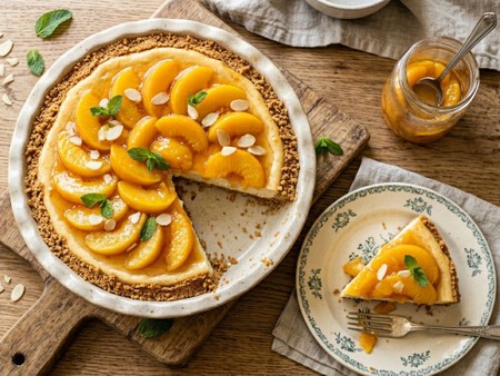 Cómo hacer un cheesecake sin horno con 1 lata de duraznos en almíbar: receta fácil y con pocos ingredientes