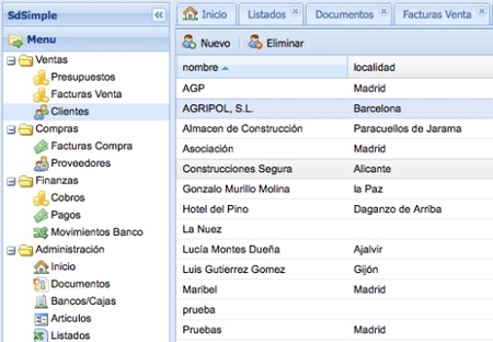 SdSimple, facturación online de código abierto